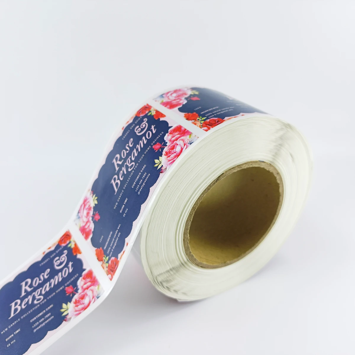 Custom Adhesive Custom Logistics PP Packaging Labels Self-adhesive Waterproof Vinyl Printable Packaging Labels