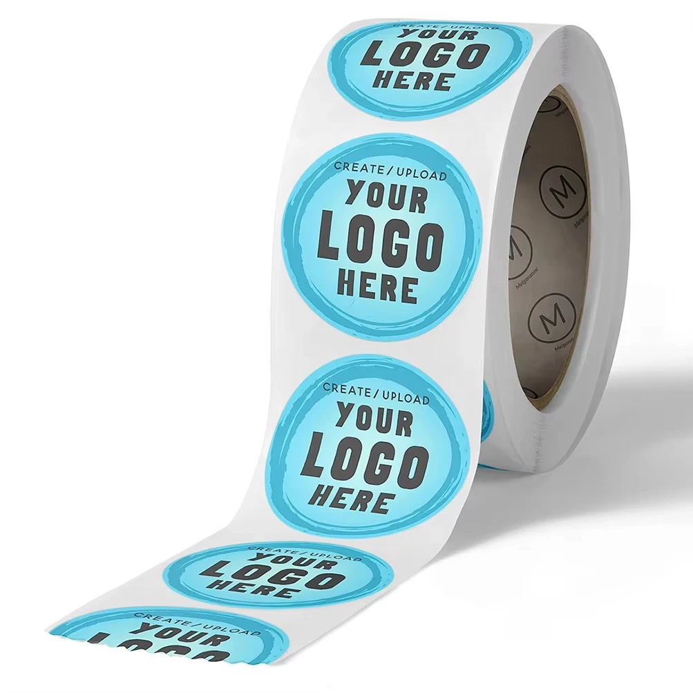 Custom Logo Sticker Self Adhesive High Quality Vinyl Sticker Paper Label Printing for Product