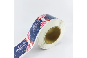 Custom Adhesive Custom Logistics PP Packaging Labels Self-adhesive Waterproof Vinyl Printable Packaging Labels